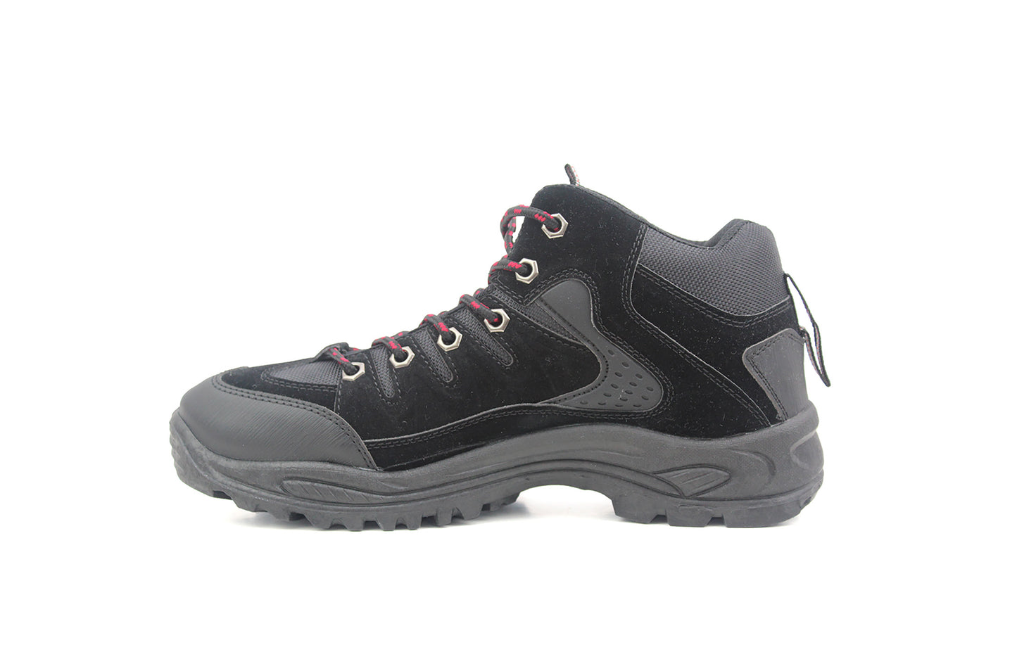 Mens Hiking Boots Lace Up Breathable Mesh Outdoor Trekking Climbing Hi Top Shoes