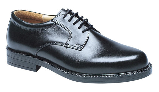 Mens Gents Black Leather Formal Lace Up Gibson Shoes