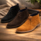 Mens Suede Leather Chukka Boots Lace Up Desert Boots Smart Casual Ankle Shoes