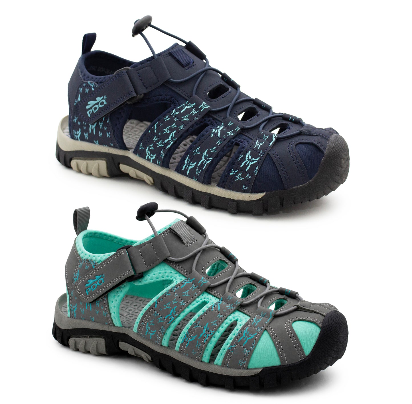 Womens Sports Sandals Aqua Water Shoes Ladies Walking Beach Hiking Outdoor Shoe