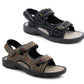 Boys Sports Sandals Triple Touch Fasten Straps Hiking Outdoor Trek Beach Sandals