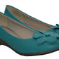 WOMENS LADIES LOW WEDGE HEEL BALLET PUMPS OFFICE WORK CASUAL COURT SHOES SIZE UK 4