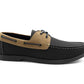 Mens Boat Shoes Lace Up Flat Deck Shoe Two Tone Casual Smart Gents Sailing Loafers