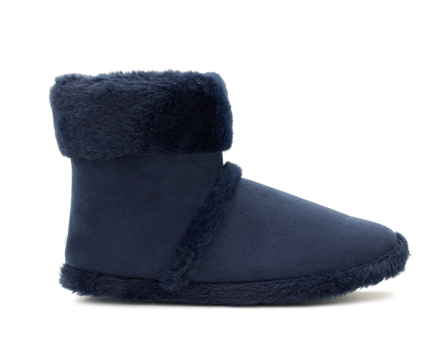 Mens Ankle Slipper Boots Warm Faux Fur Lined Winter Booties Lightweight Cosy Plush Fur Indoor House Shoes
