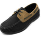Mens Boat Shoes Lace Up Flat Deck Shoe Two Tone Casual Smart Gents Sailing Loafers