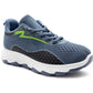 Womens Breathable Mesh Trainers Lace Up Ladies Casual Flat Walking Active Running Gym Sneaker Pumps Fashion Trainers Navy