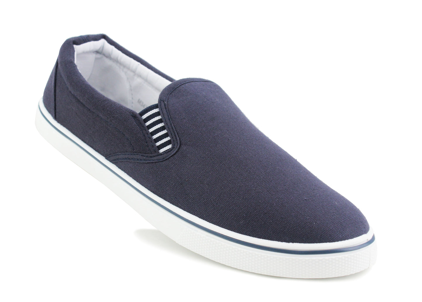 Unisex Slip On Canvas Flat Boat Yachting Deck Plimsoll Espadrilles Casual Pumps Trainers Shoes UK Sizes 4-13