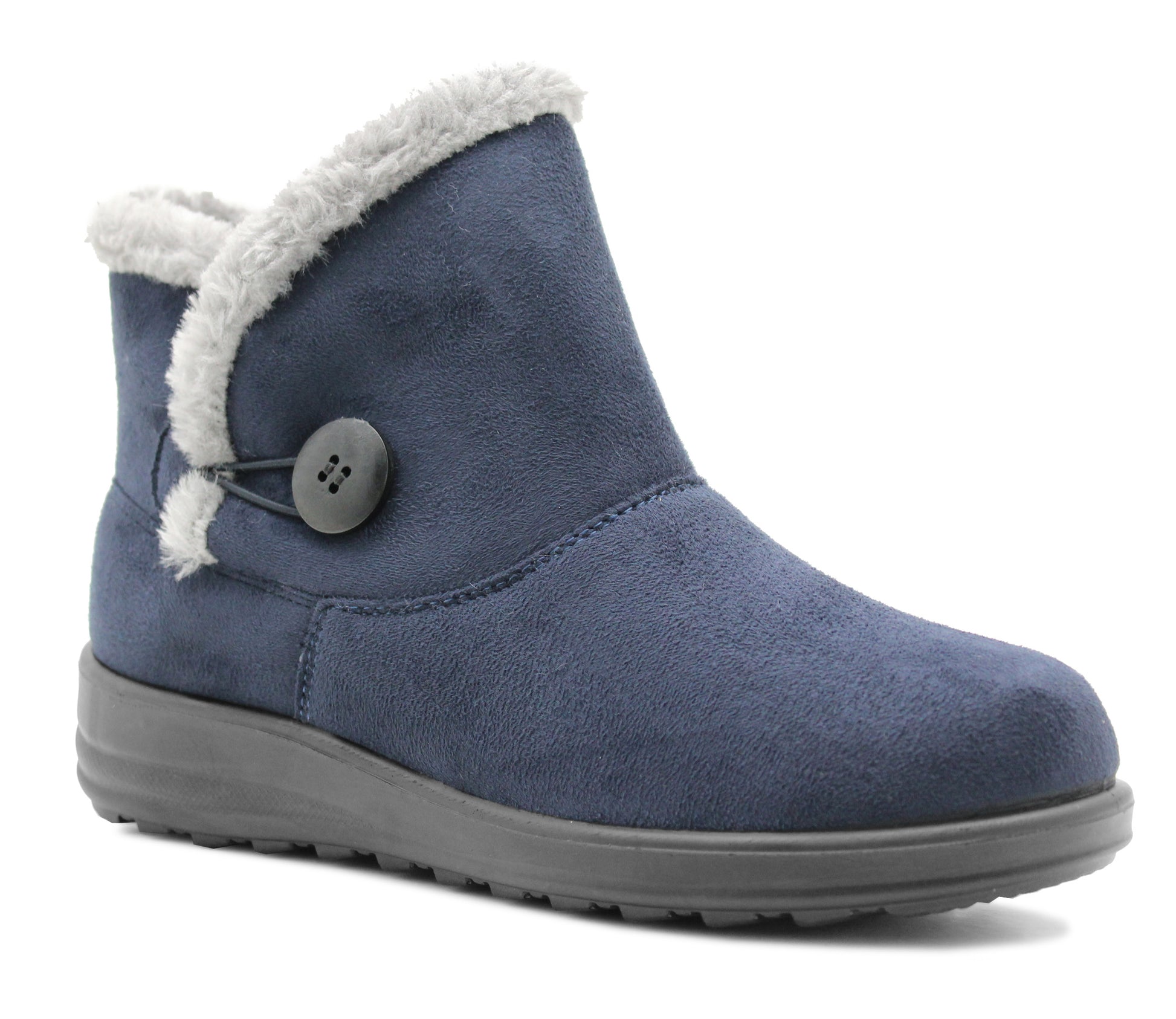 Snow Boots Cushion Walk Shoe Boots Cushion Walk Womens Faux Fur