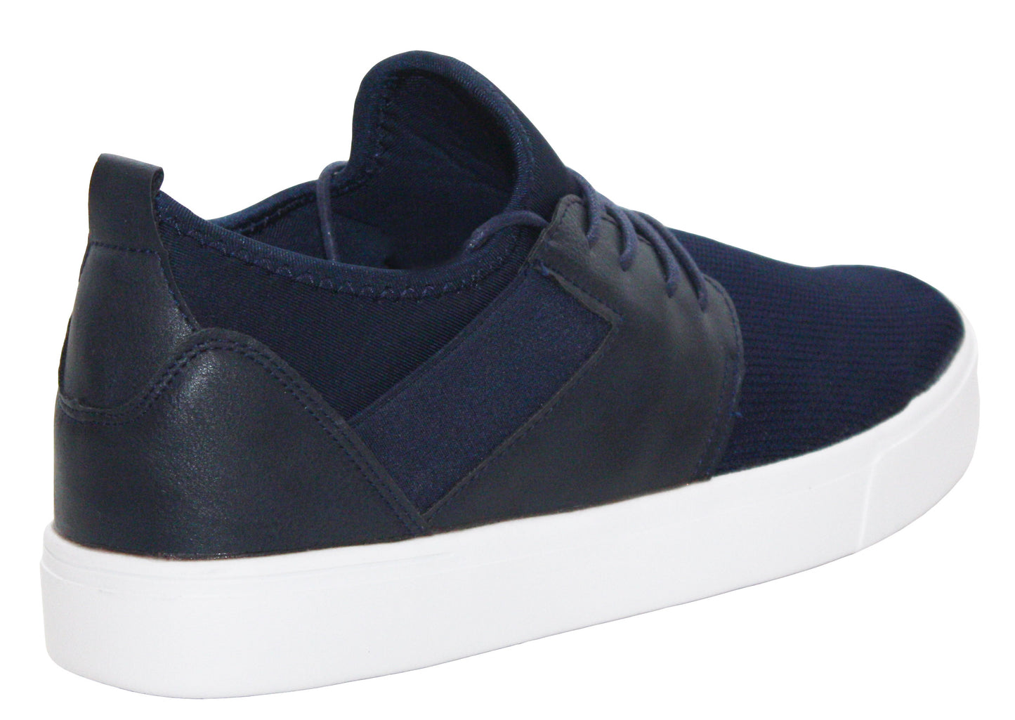 Mens Air Tech Lace up Running Fitness Sports Gym Sneakers Trainers Shoes SIZE UK 10 NAVY/WHITE