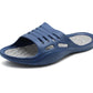 COMO Mens Lightweight EVA Sliders Slip On Pool Slides Casual Flat Sports Sandals Bathroom Shower Slipper Mules Flip Flops