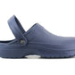 Mens Lightweight EVA Clogs Garden Beach Wide Fit Summer Clog in Navy