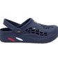 Womens Clogs Lightweight Navy EVA Breathable Beach Summer Sandals Ladies Garden Hospital Shower Pool Shoes