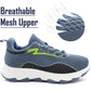 Womens Breathable Mesh Trainers Lace Up Ladies Casual Flat Walking Active Running Gym Sneaker Pumps Fashion Trainers Navy