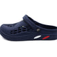 Womens Clogs Lightweight Navy EVA Breathable Beach Summer Sandals Ladies Garden Hospital Shower Pool Shoes
