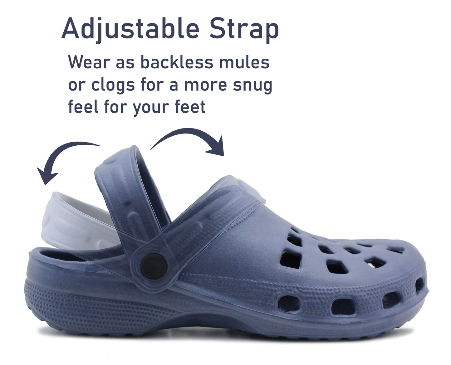Mens Lightweight EVA Clogs Slip On Breathable Garden Summer Beach Hospital Nurse Kitchen Slipper Water Shoes Mules Sandals