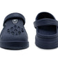 Womens Clogs Lightweight Navy EVA Breathable Beach Summer Sandals Ladies Garden Hospital Shower Pool Shoes