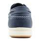 Mens Lace Up Navy Boat Shoes Casual Flat Deck Smart Trainers Shoes