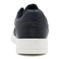Mens Lace Up Trainers Casual Smart Flat Navy Synthetic Leather Fashion Sports Sneakers