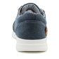 Mens Canvas Denim Lace Up Trainers Navy Blue Smart Casual Flat Low Top Sneaker Pumps