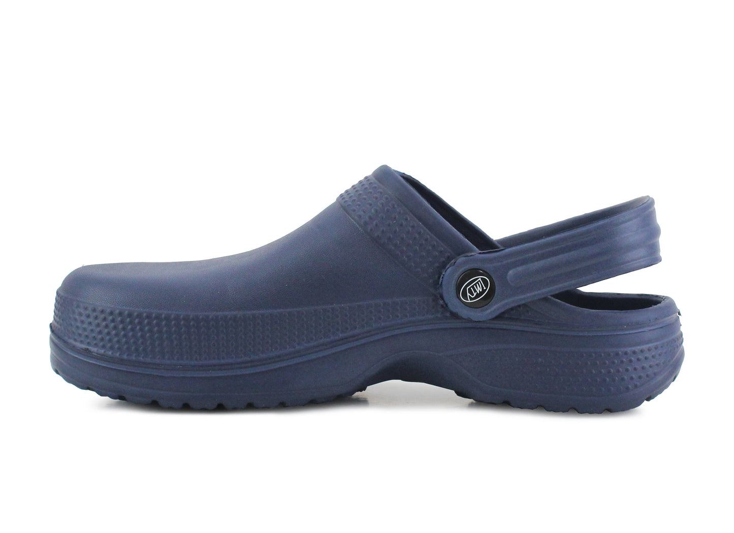 Mens Lightweight EVA Clogs Garden Beach Wide Fit Summer Clog in Navy