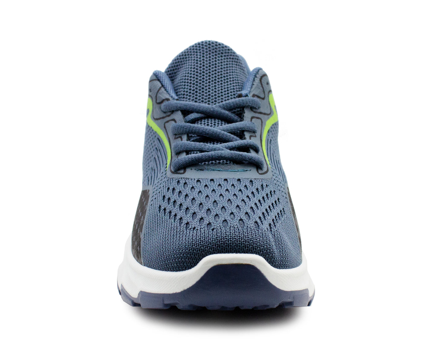 Womens Breathable Mesh Trainers Lace Up Ladies Casual Flat Walking Active Running Gym Sneaker Pumps Fashion Trainers Navy