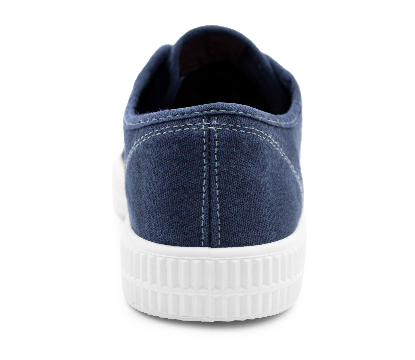 Womens Canvas Navy Lace Up Trainers Flat Sole Baseball Sneakers Ladies Flat Low Top Fashion Trainer Pumps