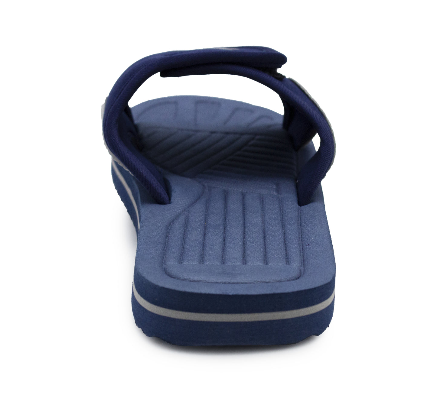 Unisex Lightweight Navy Slides Touch Fasten Casual Beach Summer Pool Flip Flop Sandals