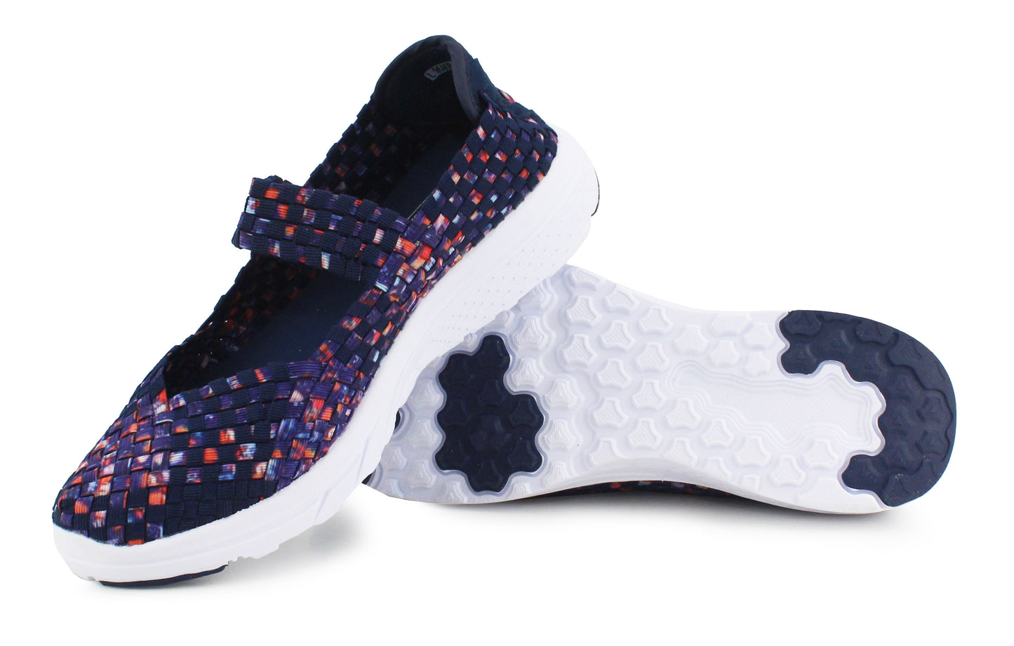 Womens Ladies Super Lightweight Memory Foam Comfort Elastic Slip On Sneaker Pumps Running Fitness Sports Trainers