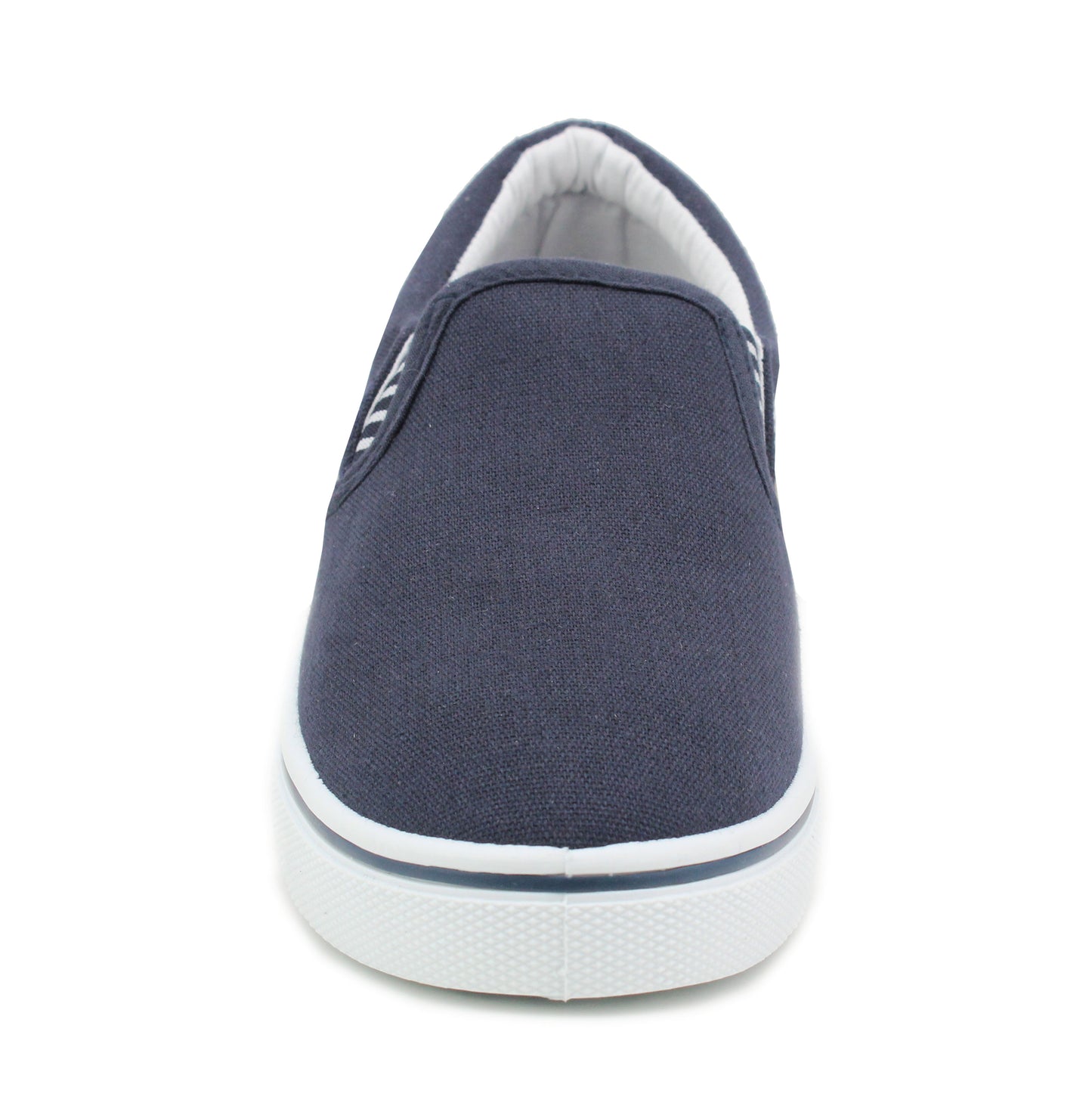 Unisex Slip On Canvas Flat Boat Yachting Deck Plimsoll Espadrilles Casual Pumps Trainers Shoes UK Sizes 4-13