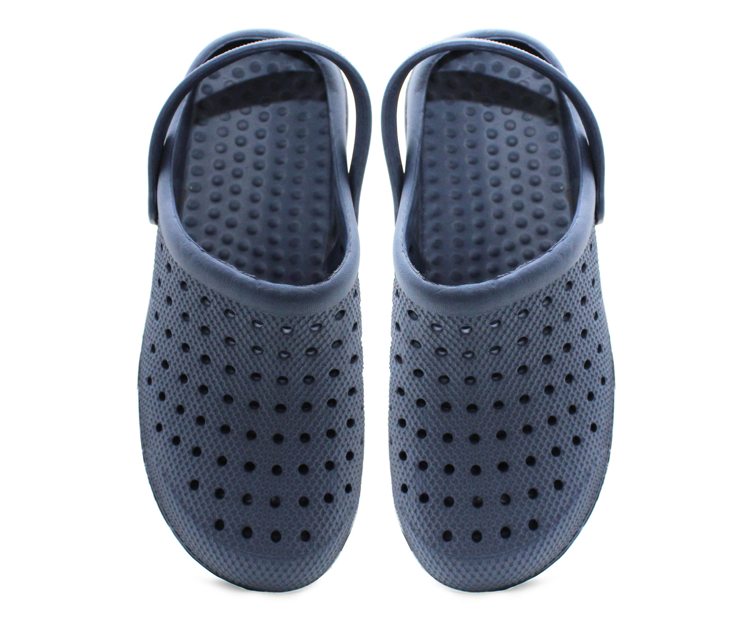 PLUTO Womens Breathable Lightweight EVA Clogs in Navy