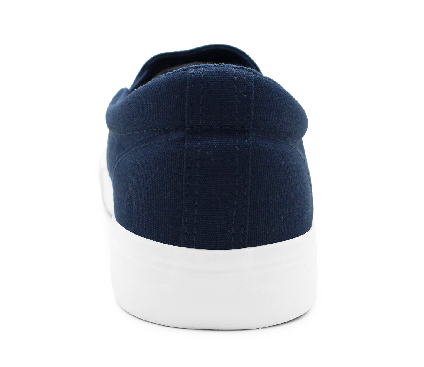 Mens Canvas Slip On Trainers Casual Flat Boat Deck Shoe Skate Sneaker Pumps