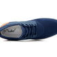 Mens Navy Breathable Slip On Trainers Lace Up Casual Flat Sports Fashion