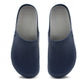 Mens Slip On Garden Clogs Navy Waterproof Backless Wellies Gardening Welly Slides Water Shoes