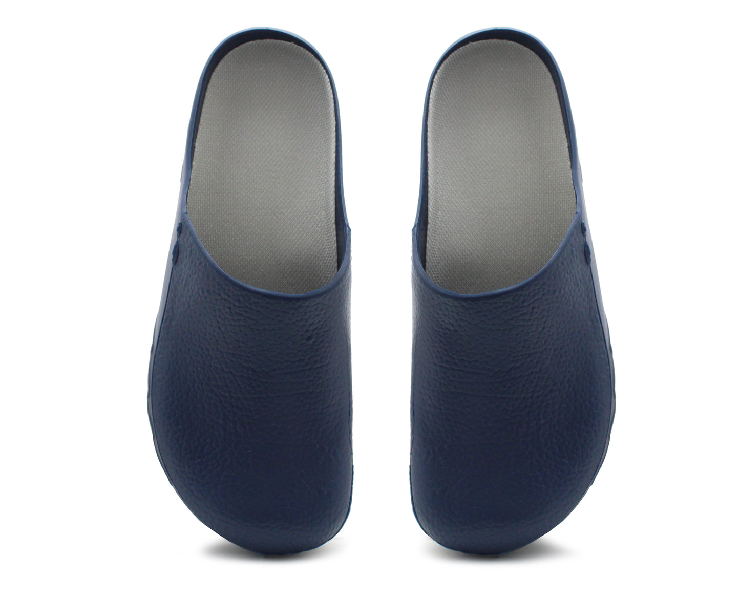 Mens Slip On Garden Clogs Navy Waterproof Backless Wellies Gardening Welly Slides Water Shoes