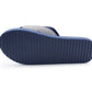 Unisex Lightweight Navy Slides Touch Fasten Casual Beach Summer Pool Flip Flop Sandals