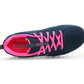 Skechers 12615 Graceful Wide Fit Womens Trainers Memory Foam Ladies Sneakers Navy Pink Mesh