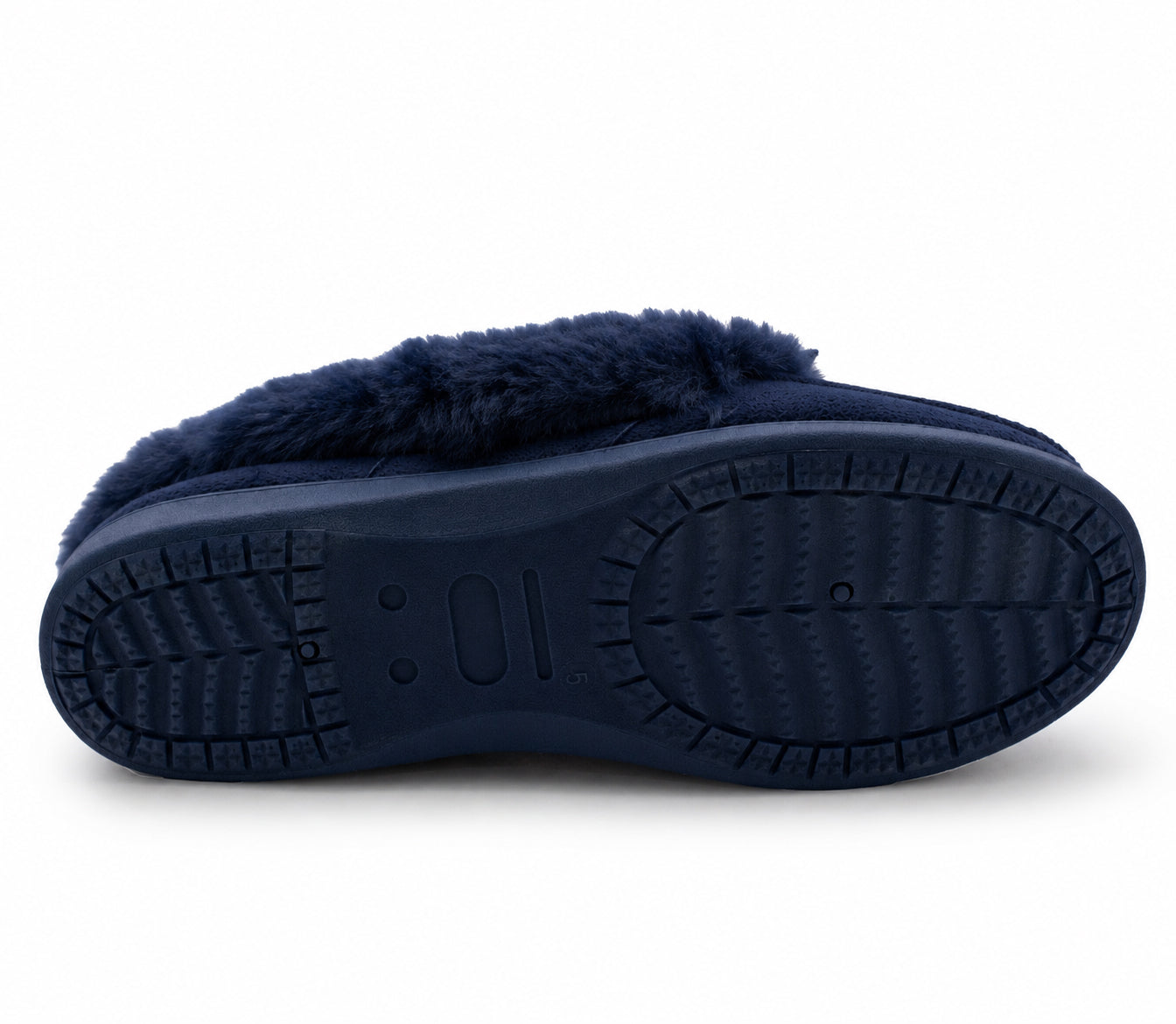 Womens Memory Foam Moccasin Slippers Faux Fur Trim Warm Slip On Ladies Winter House Shoes