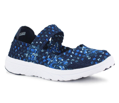 Womens Ladies Super Lightweight Memory Foam Comfort Elastic Slip On Sneaker Pumps Running Fitness Sports Trainers