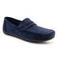 Men's Faux Suede Leather Penny Loafers Smart Casual Slip On Driving Shoes