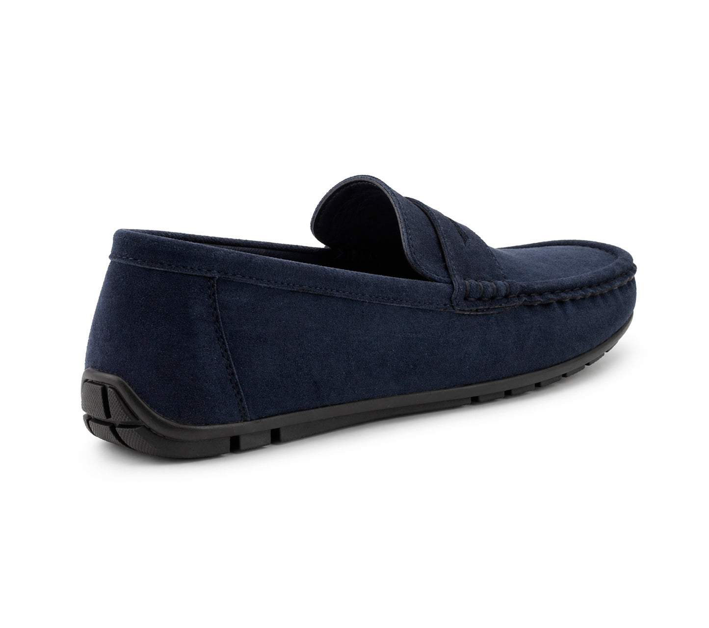 Men's Faux Suede Leather Penny Loafers Smart Casual Slip On Driving Shoes