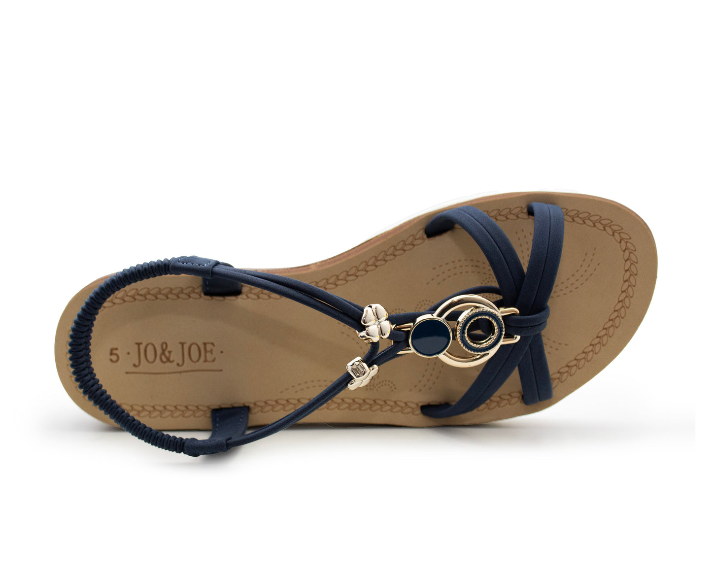 Womens Strappy Wedge Sandals Elastic Back Strap Platform Sole Comfort Flat Open Toe Summer Casual Beach Holiday Shoes