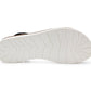 Womens Strappy Wedge Sandals Elastic Back Strap Platform Sole Comfort Flat Open Toe Summer Casual Beach Holiday Shoes