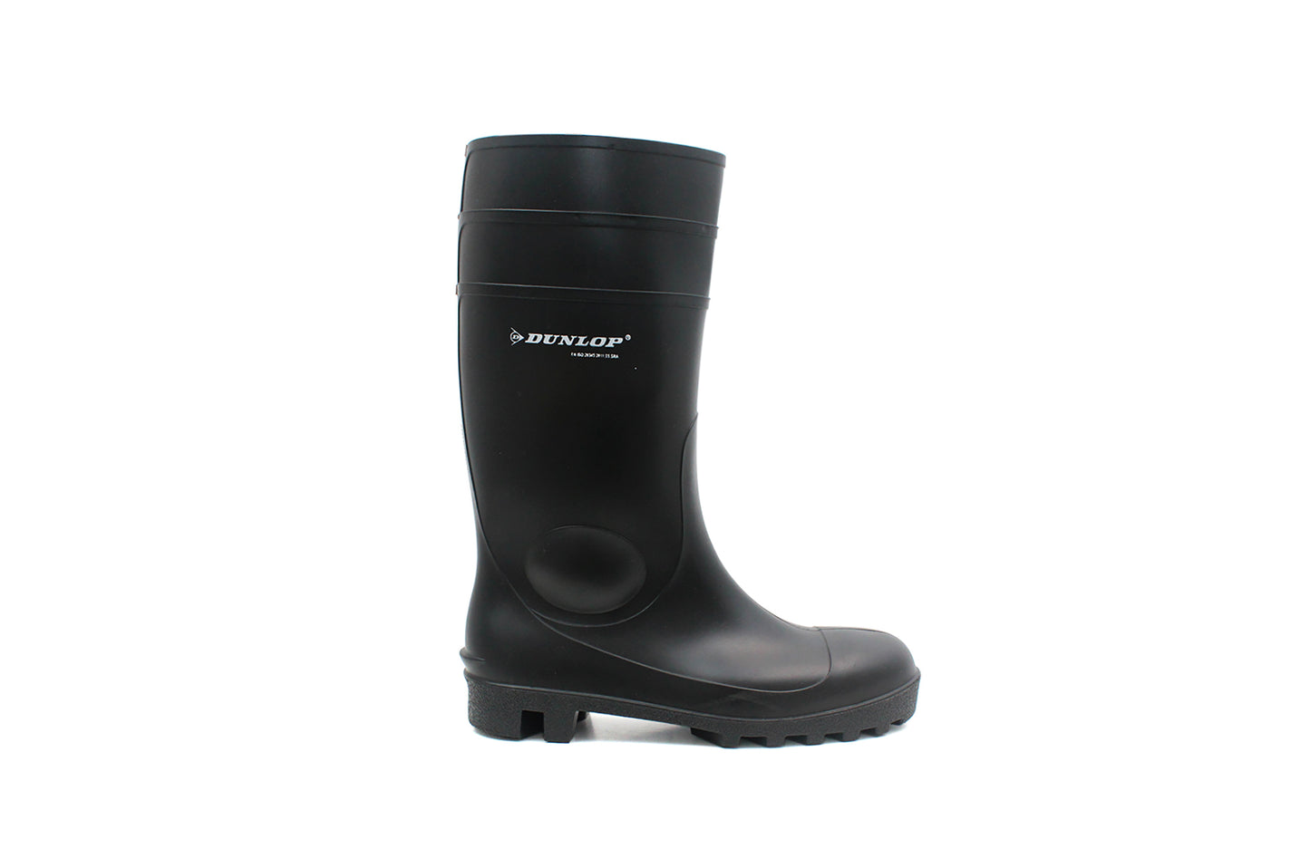 Dunlop Mens Protomaster Waterproof Safety Wellington Black Boots Steel Toe Caps