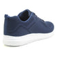 Mens Super Lightweight Memory Foam Mesh Lace Up Athletic Running Fitness Gym Trainers Shoes Navy