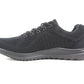Mens Super Lightweight Memory Foam Mesh Lace Up Athletic Running Fitness Gym Trainers Shoes Black