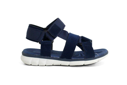 Boys Kids Toddlers Touch Fasten Nylon Strap Flat Summer Beach Open Toe Sandals
