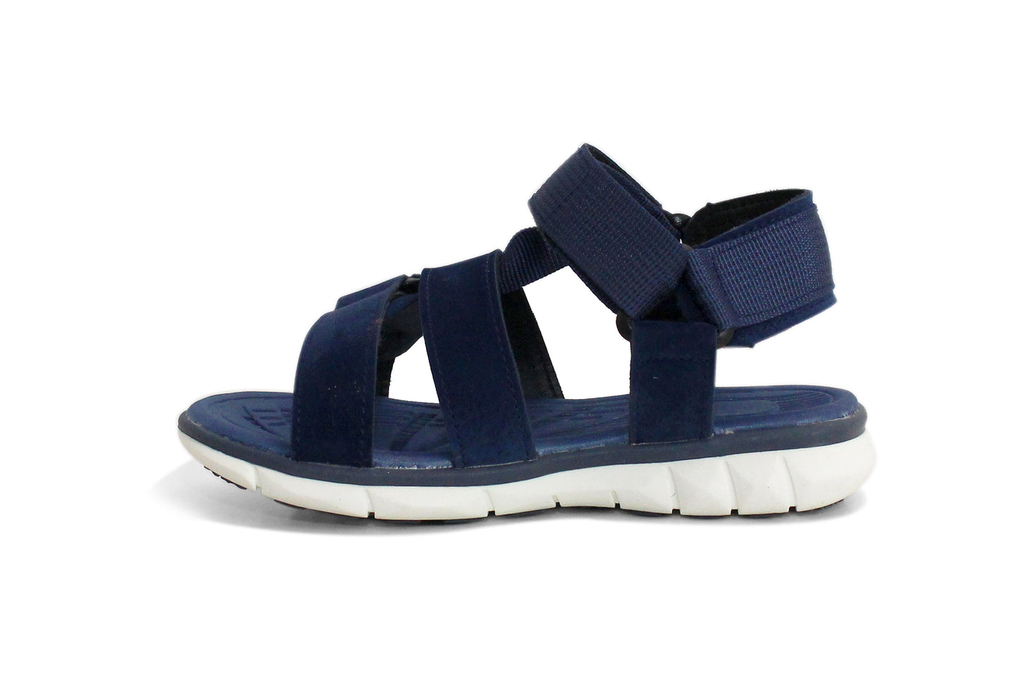 Boys Kids Toddlers Touch Fasten Nylon Strap Flat Summer Beach Open Toe Sandals