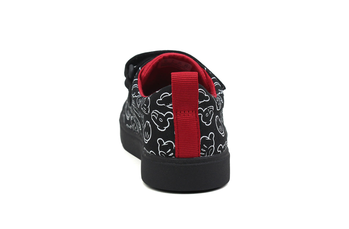 Boys Kids Collection Casual Black Trainers Touch Fastening Shoe UK