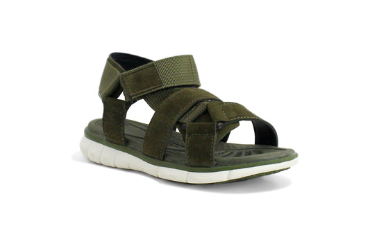 Boys Kids Toddlers Touch Fasten Nylon Strap Flat Summer Beach Open Toe Sandals