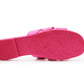 Womens Flat Slip On Sandals Open Toe Multi Strap Slides Backless Casual Summer Holiday Beach Slipper Flats Shoes